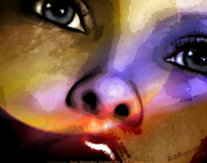 The Wall by Cebarre - Original Painting